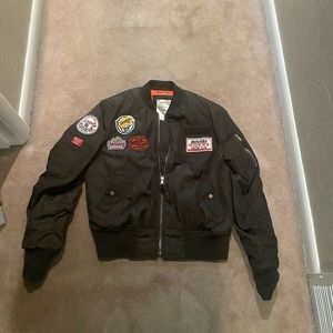 bershka motorbike jacket